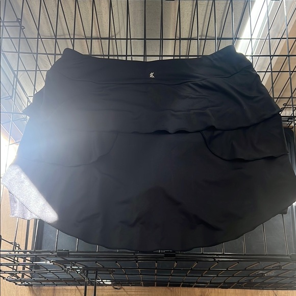 Kyodan Black Tiered Skort - Picture 3 of 3